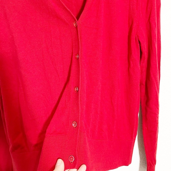 CAbi🔥SALE🔥 CAbi red cavalier cardigan Large - Picture 6 of 7